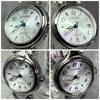 Used Unused CITIZEN EXCEED ES9470-50A Radio Solar White Pearl Titanium Ladies Watch