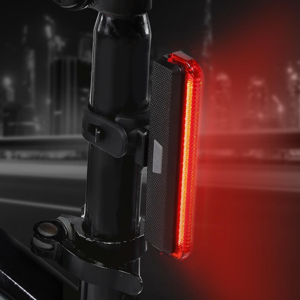 Cyklistické proužky typu LED bezpečnostní zadní světlo Bezpečnostní výstražné světlo zadního světla