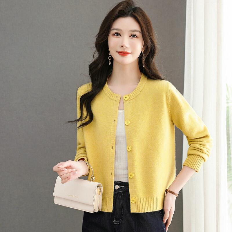 SNOWFLYING Women's Spring Knit Cardigan