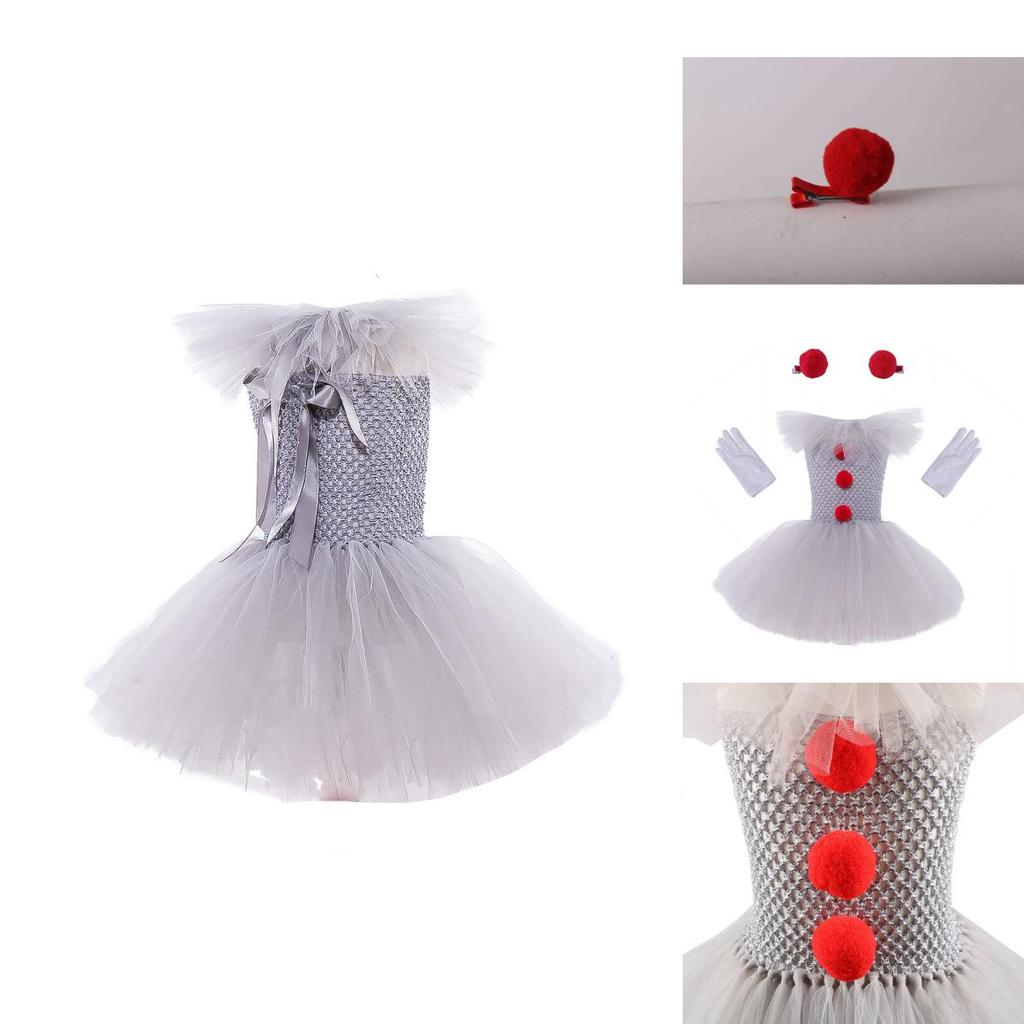 Beyond Sharp Clown Girls Kleid Set Für Bühnenauftritte