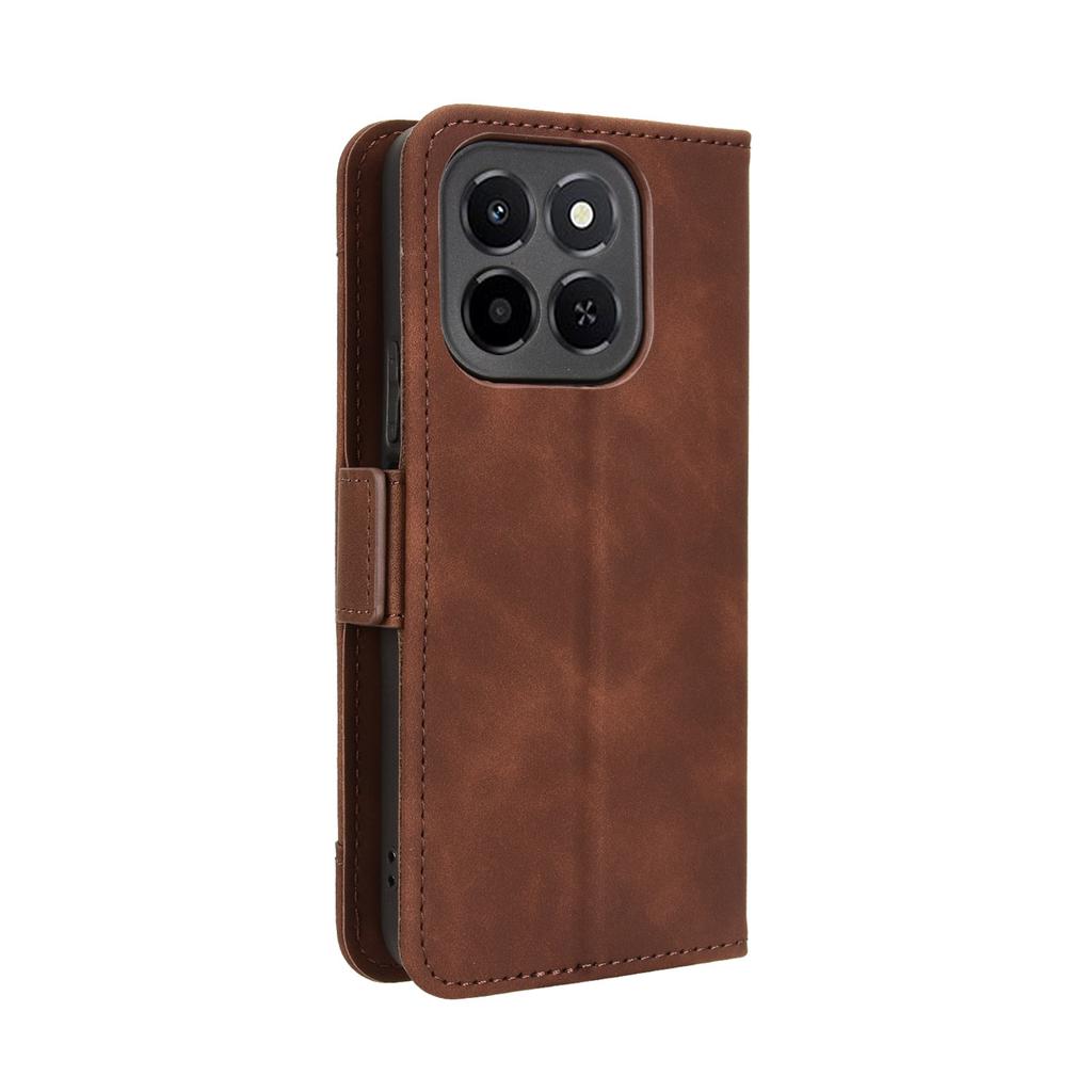 For Honor X6c 4G Leather Case Phone Wallet Cover with Multiple Card Slots