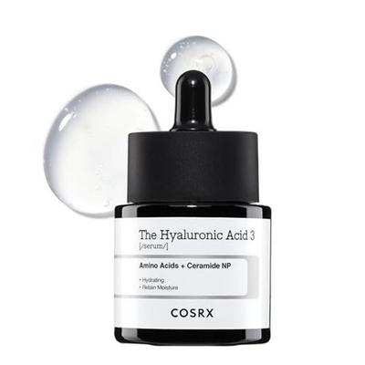 COSRX Hyaluronic Acid Serum 3 20ml Lotion Amino Acids Hydration Moisturizing Low Molecular Weight NMF Moisture Retention Feel Water Glow Sensitive