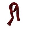 Niche design thin and narrow long scarf autumn and winter fashion high-end sense solid color wool scarf women's warm versatile scarf