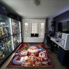 1PC Custom Name Christmas Magic Night Theme Floor Mat Ideal for Living Room, Game Rooms, Office, Bedroom,Floor Mat Playful Design
