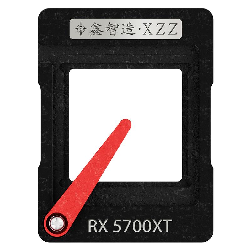 1Pcs XZZ solder ball/solder paste stencil for GTX1650 RX580 RTX4070 RTX3050 RX5700XT GTX1080TI SR2WB Direct heating BGA template
