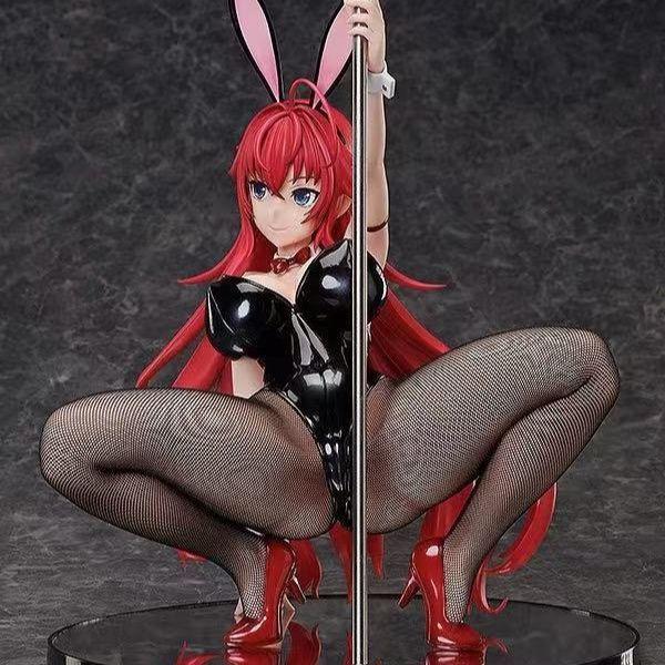 41cm High School D×d Rias Gremory Anime Figure Pvc Sexy Bunny Girl Statue Collection Model Desk Decoration Kid Toy Birthday Gift
