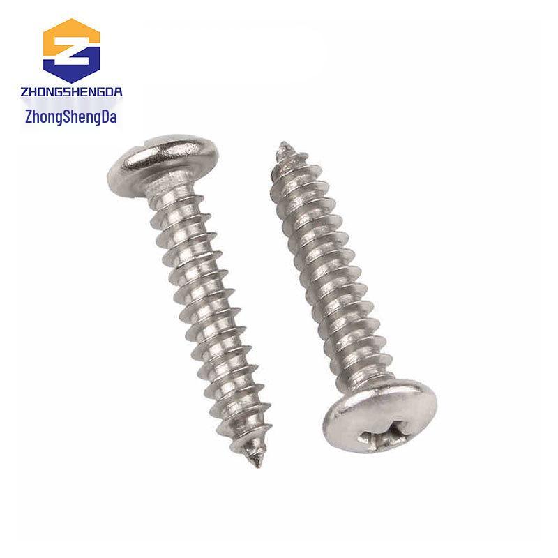 304 Stainless Steel Miniature Phillips Self-Tapping Screws, Pan Head, M1.2, M1.4, M1.7
