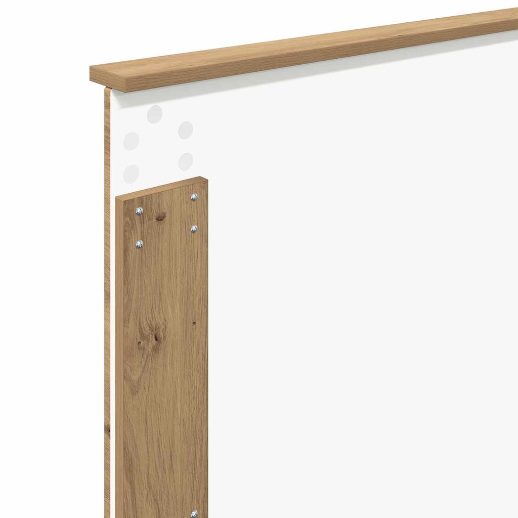 Bed Frame Craft Oak 75 x 190 cm Solid Pine Wood