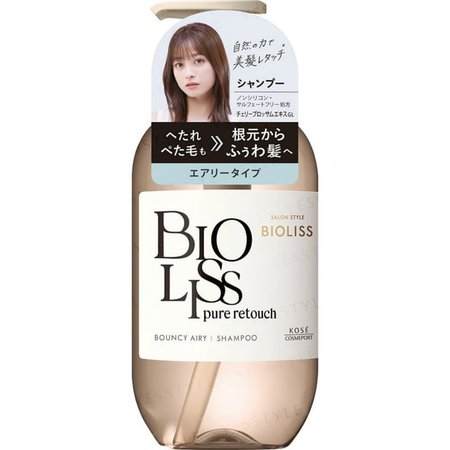 Kose - Bioliss Pure Retouch Bouncy Airy Shampoo 340ml Refill