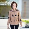 Spring and Autumn Mother Jacket Fashion Women's Short Windbreaker Jacket Women