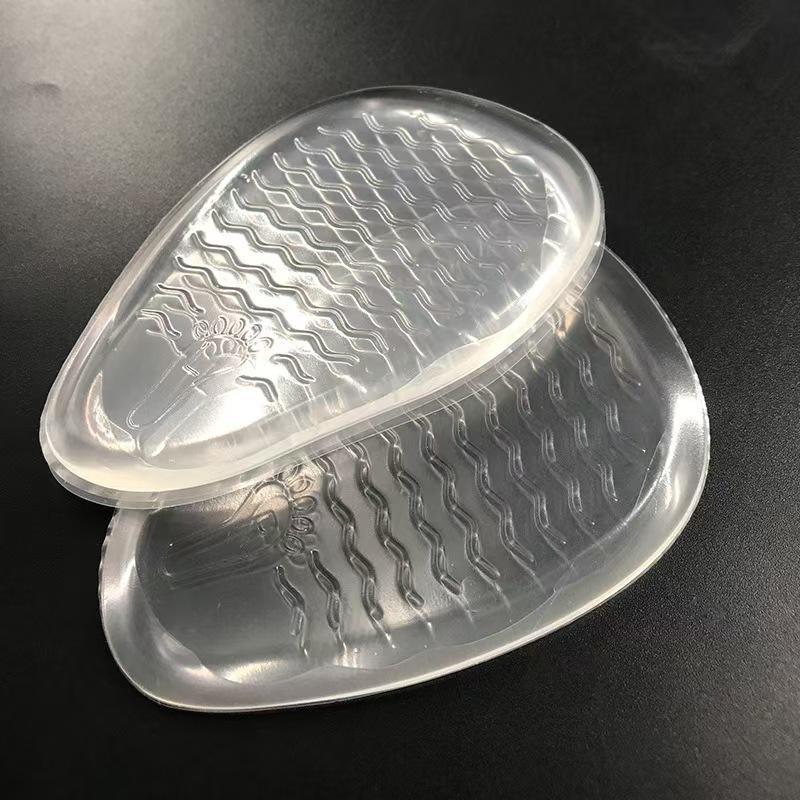 1Pair Women Soft Silicone Gel Cushion Insoles Metatarsal Support Insert Pad Shoes Insoles
