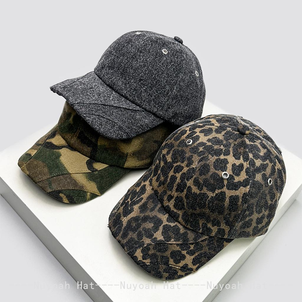 High-quality Leopard Print Camouflage Baseball Hats Sunshade Simple New Men Women Versatile Personal Fashion Peaked Caps Niche