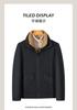 Warm Goose Down Jacket for Men, Short Winter Windproof Down Jacket