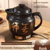 Fully Automatic Electric Chinese Medicine Decoction Pot, Ceramic Health Pot for Home Use