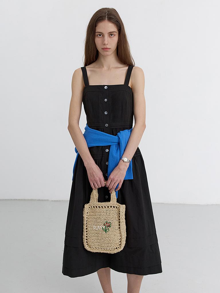 Dunst Hand Drawing Bloom Mini Bag_Udba5E216_Natural Cream
