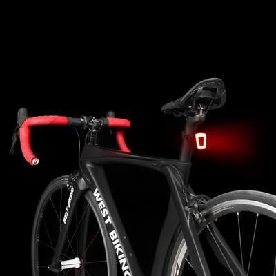 Bicycle Seat Warning Taillight USB Charging Mountain Bike Cycling Rear Lamp 9 Modes Adjustable Cycling Tail Light
