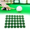 2 Blatt Grüne Runde Snooker Reparaturflicken Billardtisch Aufkleber Selbstklebend Pooltisch Tuch Flicken Reparatur Aufkleber Set