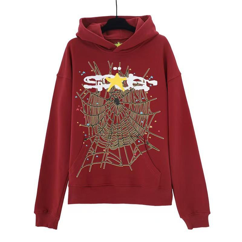 Premium Heavyweight Hooded Sweatshirt With Rhinestone Letter Print Unisex Streetwear Pullover Fall