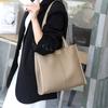 Top Layer Cowhide One shoulder Women's Bag Large Capacity Crossbody Tote Bag Women's Mommy Handbag Fashionable and Simple