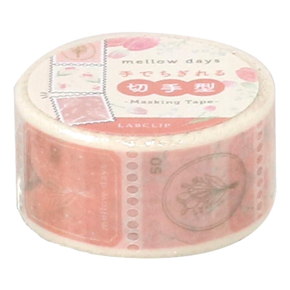 

Labo Clip Stamp Type Masking Tape Mellow Days Tulip A24-MDKM-TU
