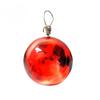 Glow In the Dark Red Cloud Sphere Pendant 2cm Diameter