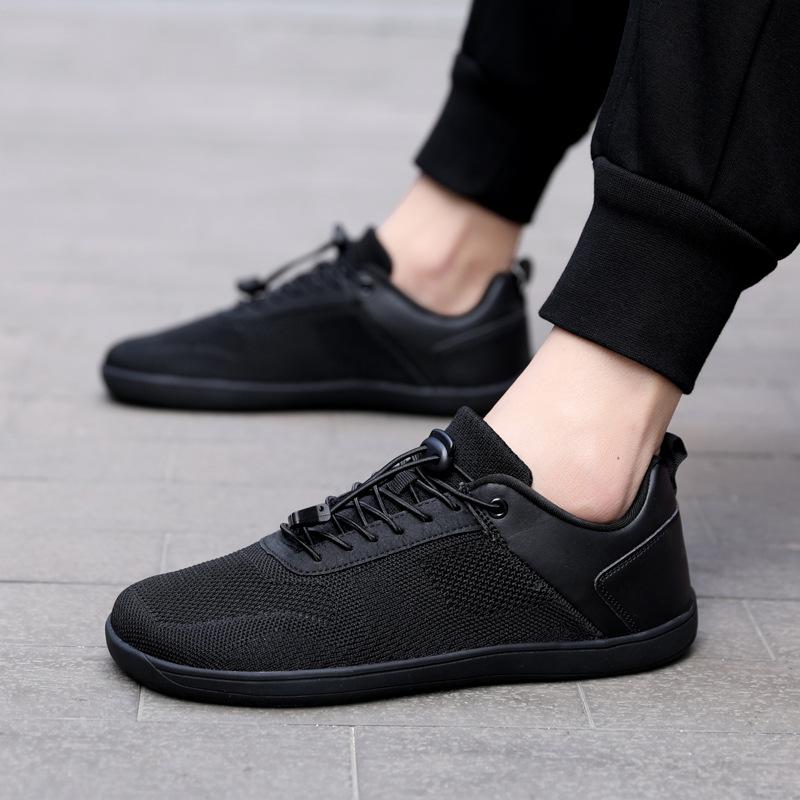 Herren Weite Barfußschuhe Neue Mode Outdoor Laufschuhe Minimalistisch Groß Trendig Mesh Freizeit Wanderschuhe Heißer Verkauf