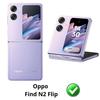 Coque et tour de cou pour Oppo Find N2 FLIP - TPU Souple Transparent Cordon Noir réglable Phonillico®