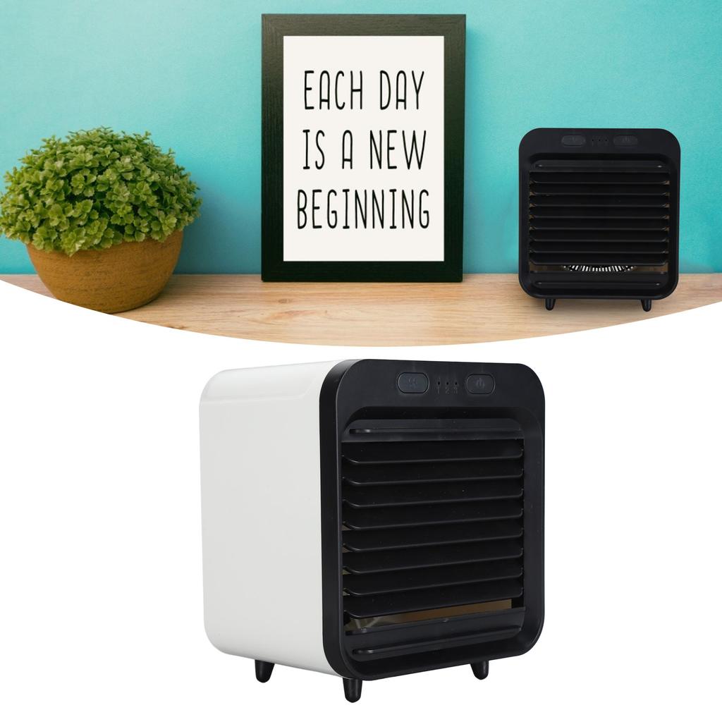 Portable Misting Fan 5000mAh USB Rechargble Humidifying   Conditioning 200ml Capacity Quiet     Fan
