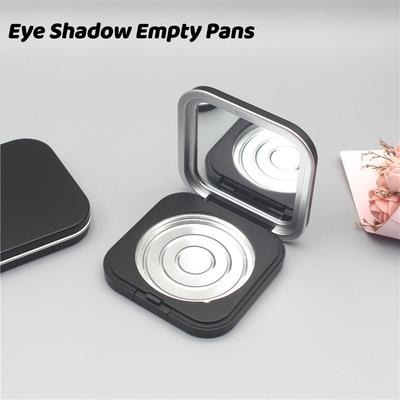 Empty Powder Box Blusher Case Replacement Portable Container With Magnetic With Mirror Eye Shadow Case Cosmetic Makeup Case