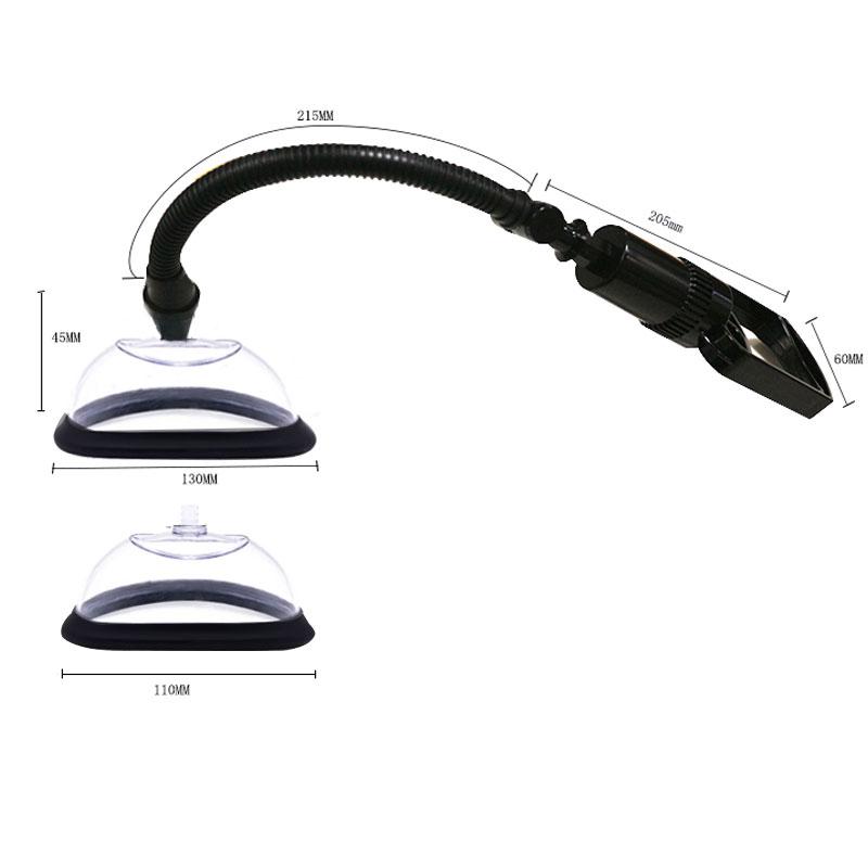 Manual Pussy Pump Female Breast Massager Vaginal Clitoral Suction Cup Enlarged Vacuum Pump Nipple Stimulator Sex Toy