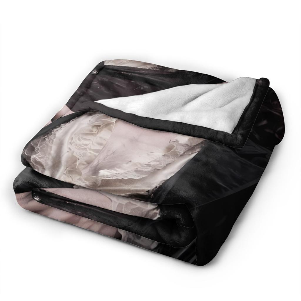 I-Interview With The Vampire Iwtv Blanket Soft Pattern Plush Throw Blanket For Child Living Room Flannel Bedspread Bed Cover