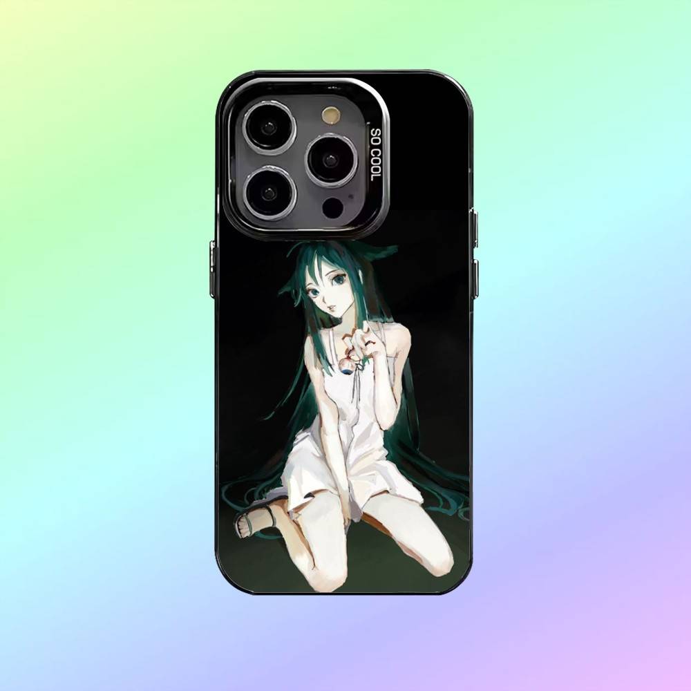 The Song Of Saya Saya No Uta Phone Case For iPhone17,16,15,14,13,12,11 Plus,Pro Max Colored Silver Phone Case