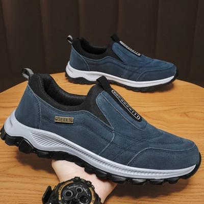 Scarpa Outdoor Uomo Sneakers Sping Slip on Casual Scarpe Uomo Traspirante Scarpa in Pelle Scamosciata Antiscivolo Scarpa da Passeggio Calzature in Vendita Calda