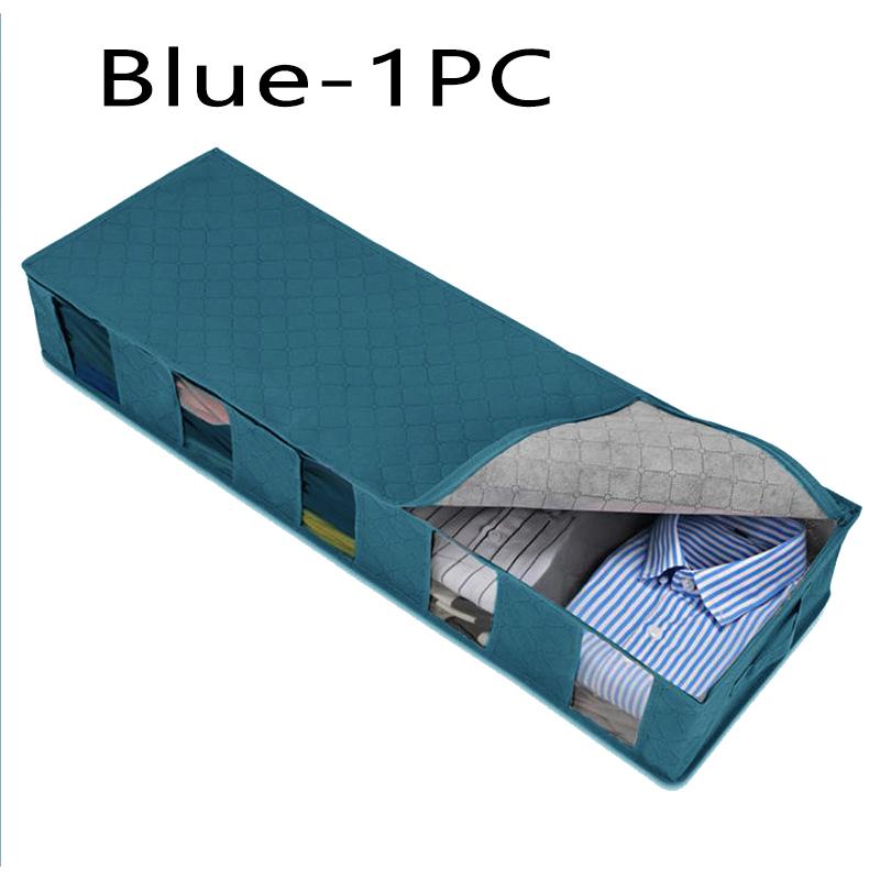 

Сумка для хранения под кроватью, большая вместимость, складной органайзер для сезонной одежды