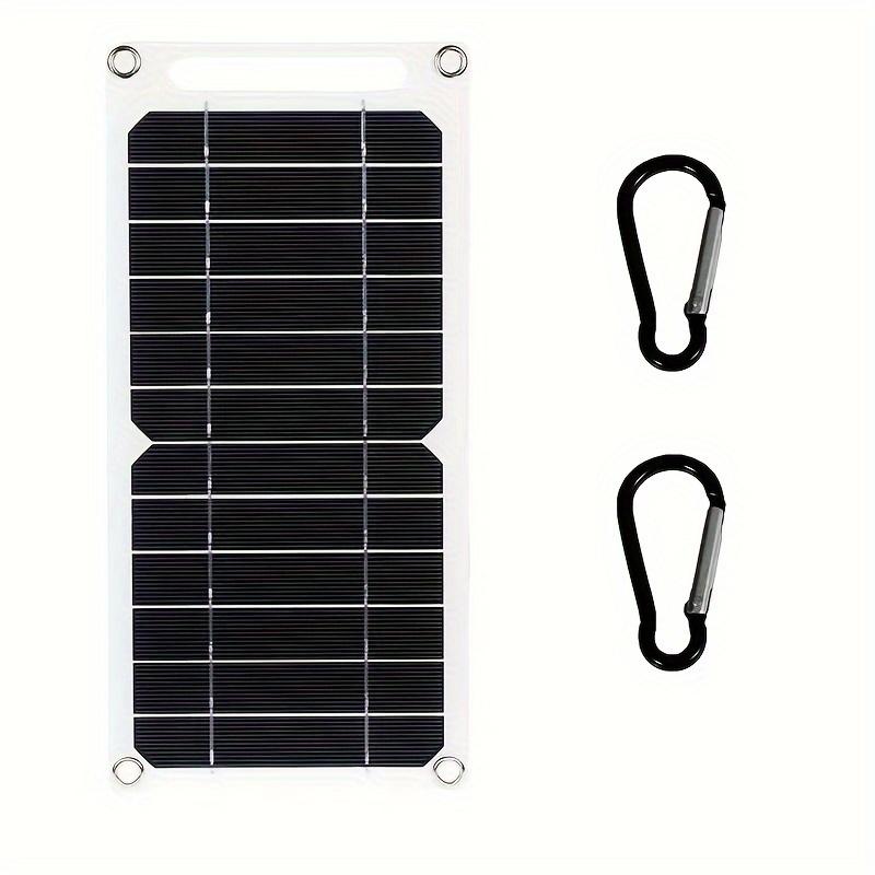 20W Solar Panel, Monocrystalline Module  Solar Panel Kit with PET Material for Smart Phone, Small Fans Monitor Outdoor Security Camera