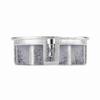 2pcs Silver Cabinet Door Hinge Hidden Folding Table Hinge Small Flap Door Hinge  Furniture