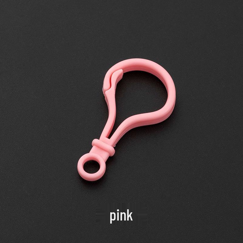 DIY Jewelry Accessories: Candy Color Plastic Buckle Set (Question Mark, Bag, Light Bulb, Gourd).