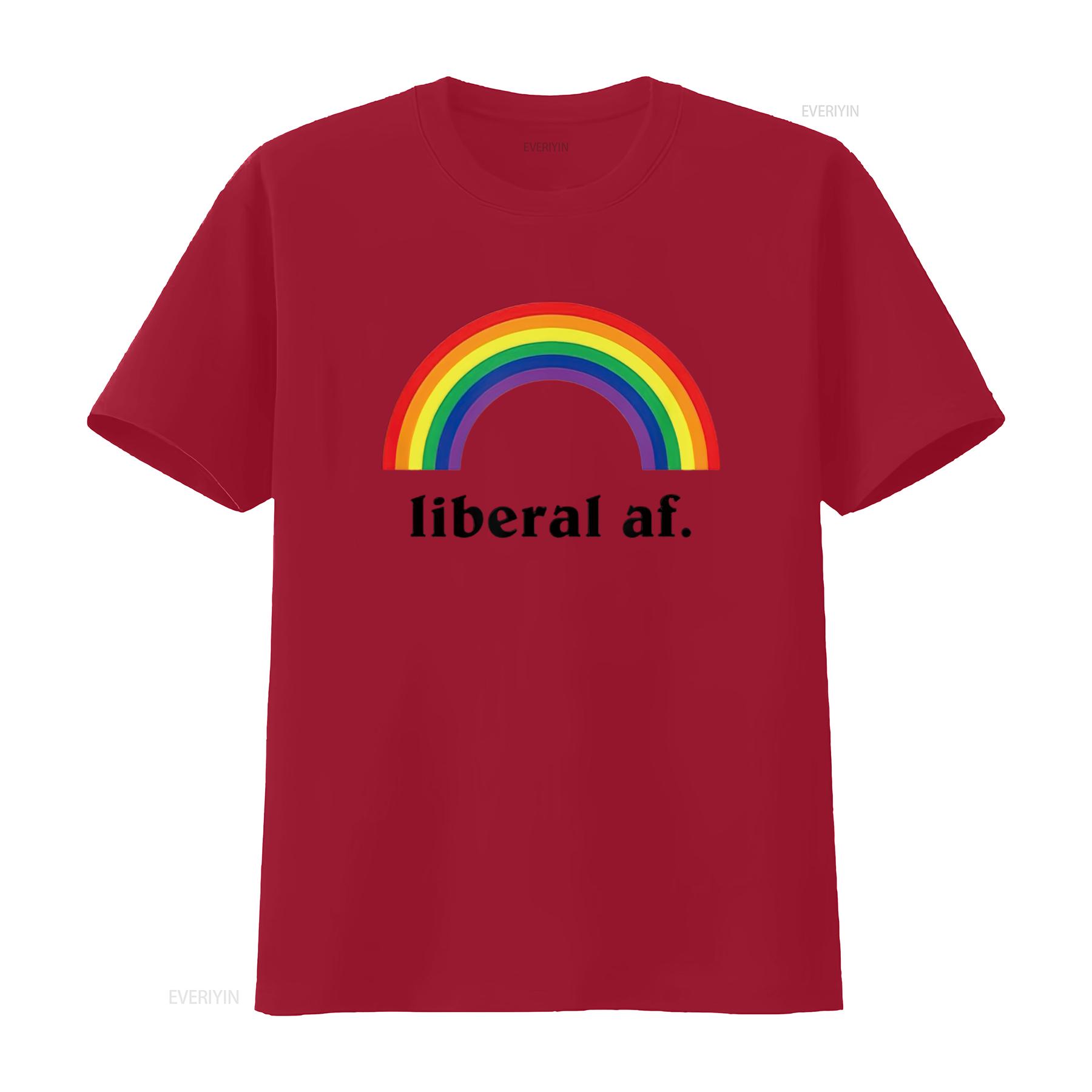 

Mens Liberal Af T Shirt For Awesome Funny Sarcastic Democrats White Large vintage Washed Stylish Soft Unisex Comfortable S