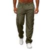 Men's Casual Multi Pocket Loose Straight Leg Workwear Pants