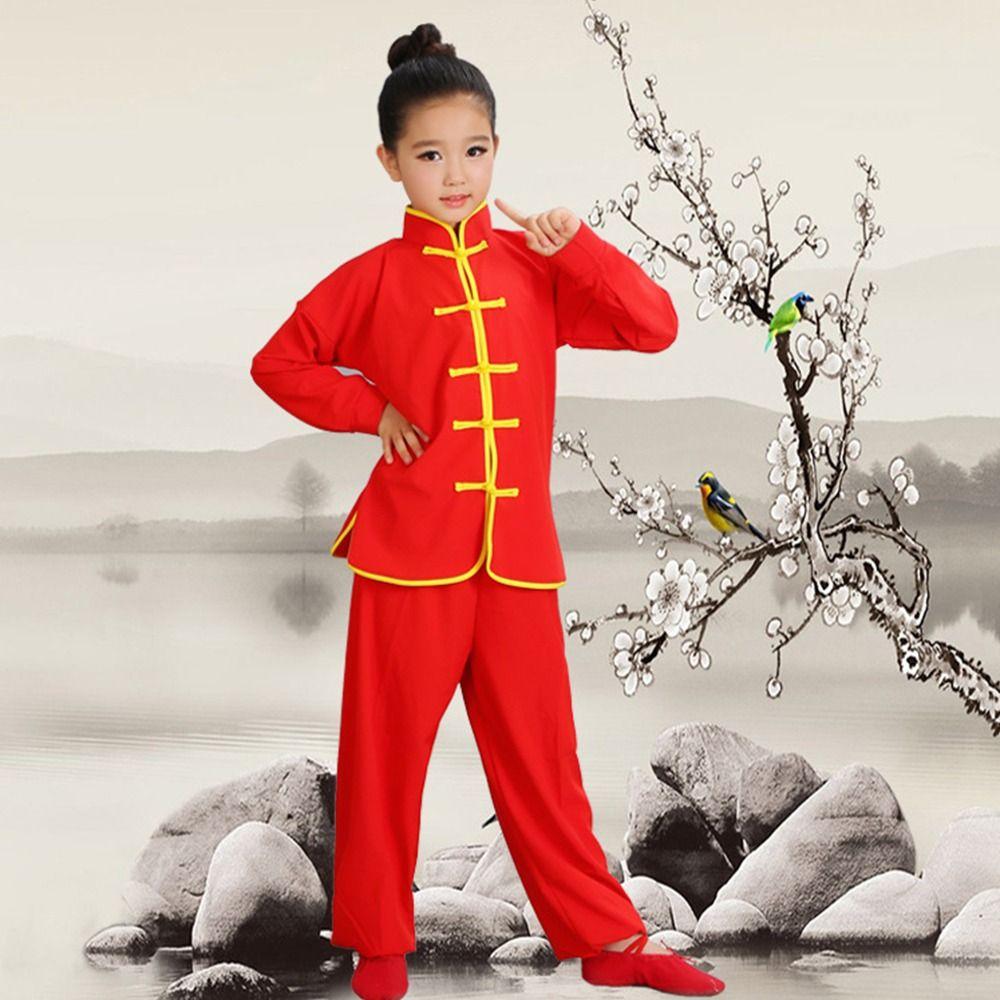 Chinese Wushu Costume Traditional Tai Chi Uniform Fashion Martial Art Uniform Children