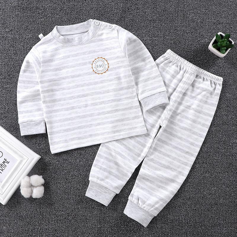 Kids Cotton Baby Clothing Set With Animal Patterns For Winter And Fall Comfort