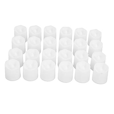 24pcs LED Candles Flameless Electronic Battery Operated Water Proof Candles for Party Decoration