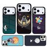 Space Aesthetic Spaceman Astronaut Phone Case For iPhone 17 AIR 16 Pro Max 15 14 Pro 11 12 13 Shockproof Silicone Cover