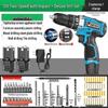 Cordless Multifunctional Lithium-Ion Impact Drill & Electric Screwdriver