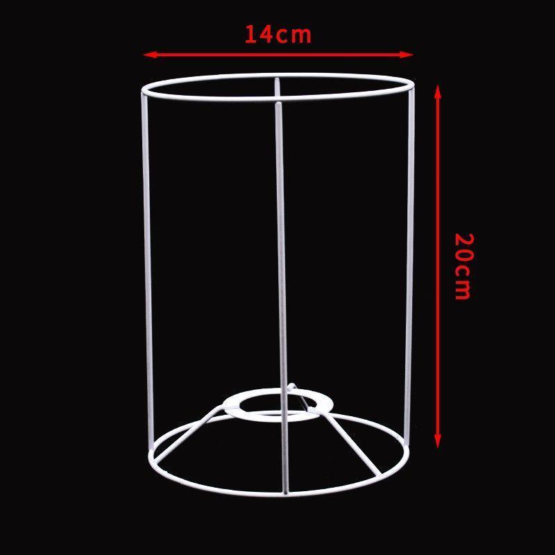 Χειροποίητος Πλαίσιο Αμπαζού Τέχνης με Σχοινί DIY: Στρογγυλά & Τετράγωνα Σιδερένια Εξαρτήματα για Επιτραπέζια Φωτιστικά