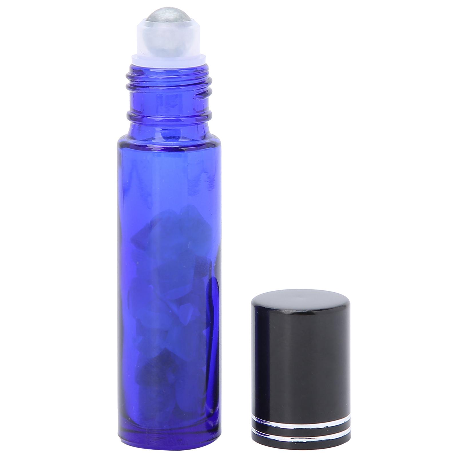 

Профессиональный синий роллер для эфирных масел Простой портативный стеклянный роллер 10 мл Флюорит