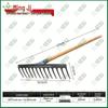 Manganese Steel Integrated Garden Rake