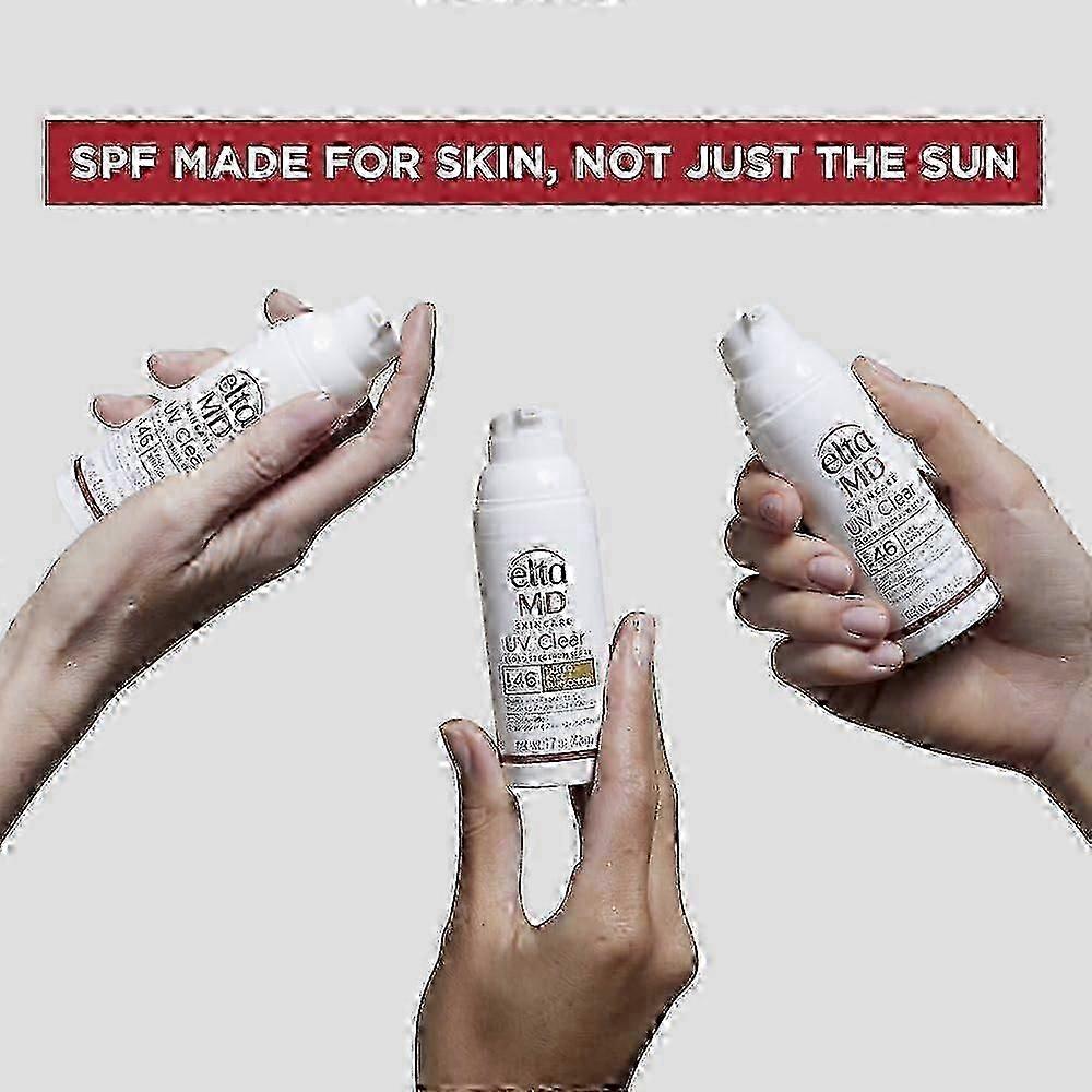 EltaMD UV Daily Crema Idratante Solare Viso SPF 40/46 con Ossido di Zinco, Crema Idratante Viso Quotidiana con SPF, Protezione Solare