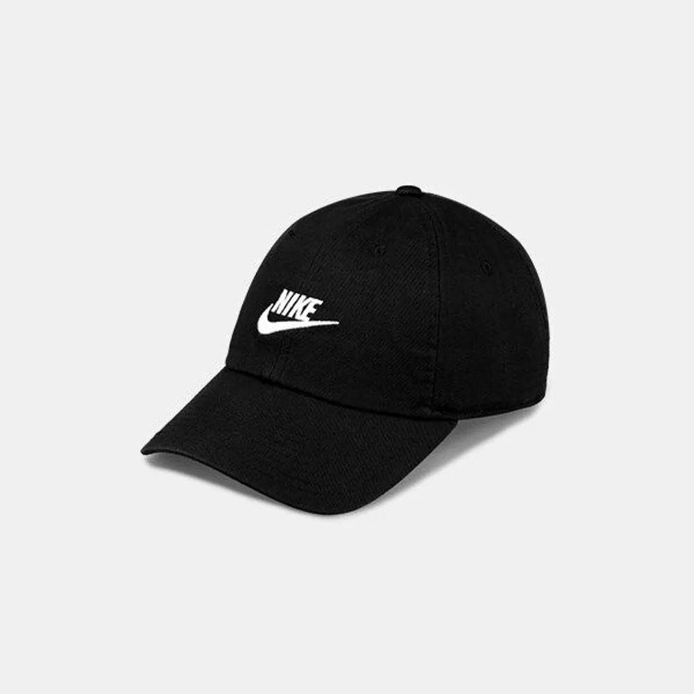 [Nike] Неструктурированная женская кепка-бейсболка Nike Futura Washed Junior FB5063-010_ FB5063-010 OSFM