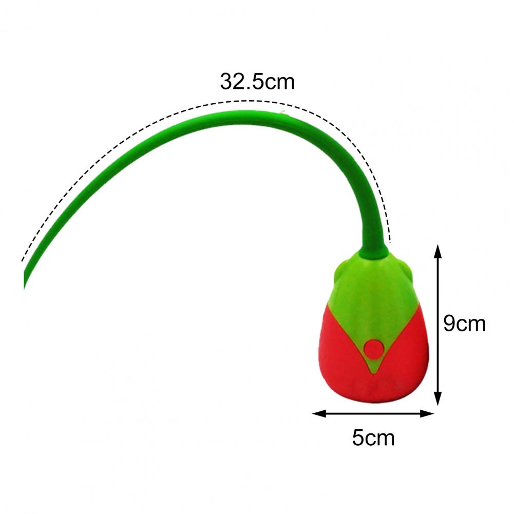 Intelligent Cat Teasers Cat Toy Rechargeable Cat Wand Toy for Indoor Cats Electronic Automatic Silicone Tail Teaser Toy